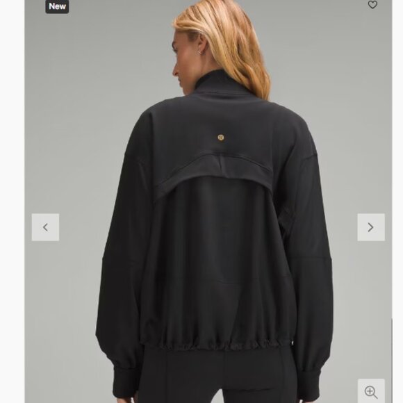 *NICE* Lululemon Define Relaxed Fit Jacket Luon Black - size 10 - Picture 2 of 8